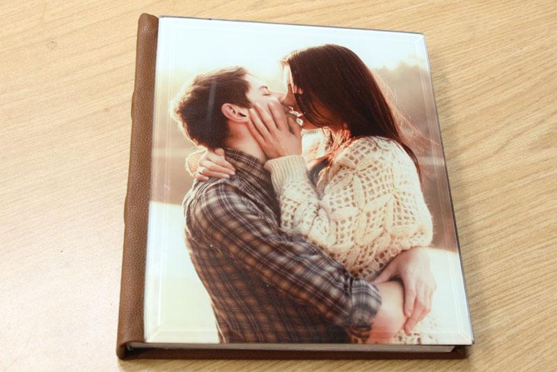 Fotolibro Toledo Cristal con Piel Premium - Photobook Mx