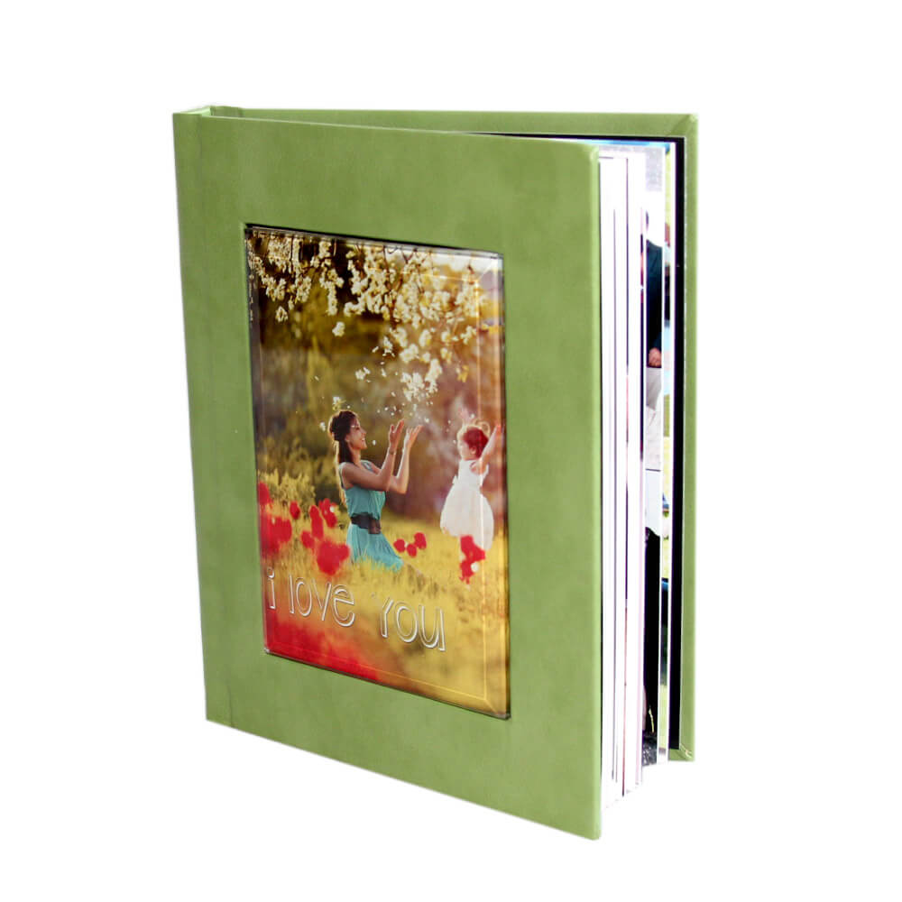 Fotolibro Oviedo Cristal con Piel Premium - Photobook Mx