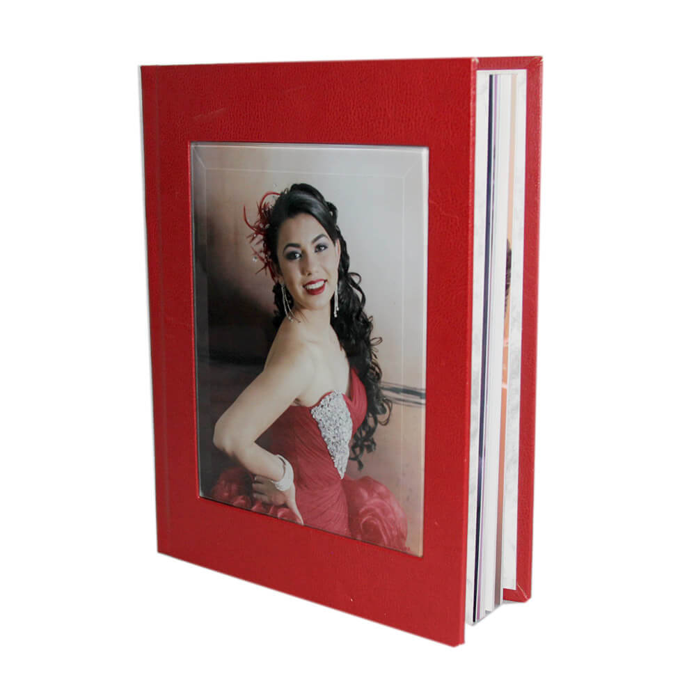 Fotolibro Oviedo Cristal con Piel Premium - Photobook Mx