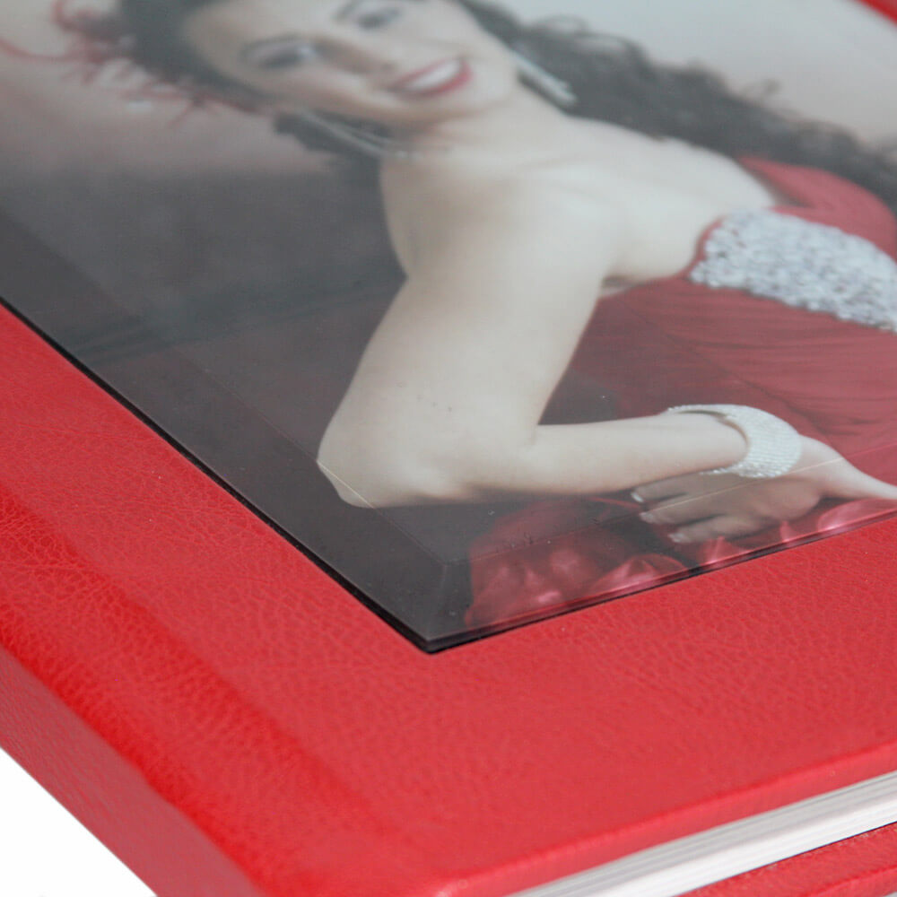 Fotolibro Oviedo Cristal con Piel Premium - Photobook Mx